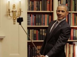 Obama Selfie Stick Meme Template