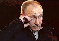 Putin tears Meme Template