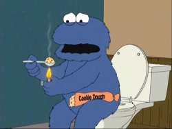 cookie monster family guy Meme Template