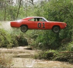 General Lee car Meme Template