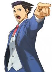 Phoenix wright plays vanguard Meme Template