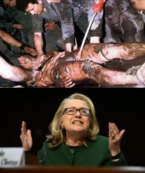 Chris Stevens & Hillary Clinton Meme Template