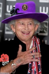 Queen dressed as Keith Richards Meme Template