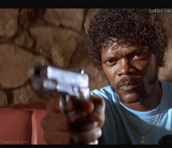 sam Jackson I dare you Meme Template