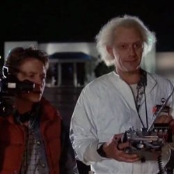 Doc brown Meme Template