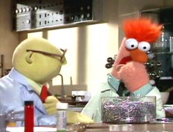 Beaker eatting  Meme Template