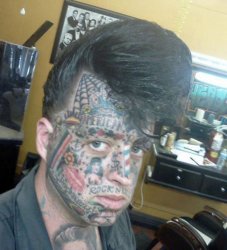 Tattoo Face Meme Template