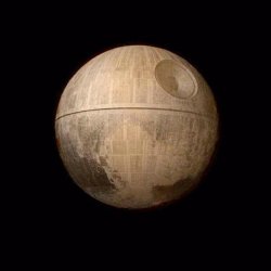 Pluto Death Star Meme Template
