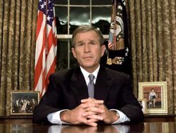Bush 9/11 Speech Meme Template