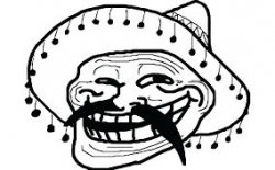 Mexicano troll face Meme Template