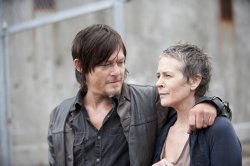 Daryl And Carol The Walking Dead Meme Template