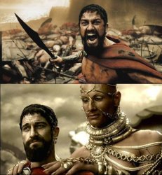 Leonidas mistake Meme Template