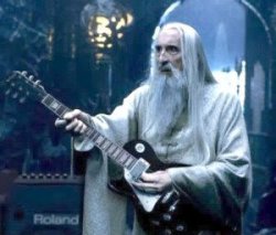 saruman guitar Meme Template