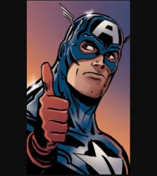 Captain America says good job Meme Template