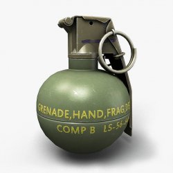 Mr. Grenade M67 Meme Template
