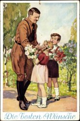 Hitler flowers Meme Template