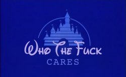 Disney Who Cares Meme Template