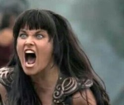 Angry Xena Meme Template