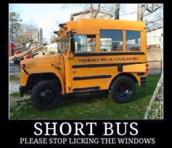 Short bus Meme Template