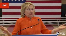 Hillary Orange Jump suit Meme Template