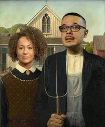 AMERICAN RACIAL GOTHIC Meme Template