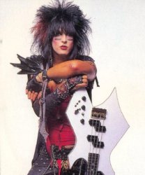 Nikki Sixx guitar Meme Template