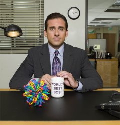 michael scott mug Meme Template