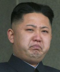 Kim Jong Un Crying Meme Template