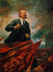 Lenin in the rostrum Meme Template