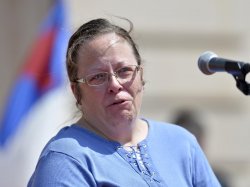 Kim Davis Meme Template