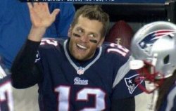 Tom Brady waving Meme Template