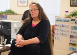 kim davis Meme Template