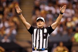 Logical Fallacy Referee NFL #85 Meme Template