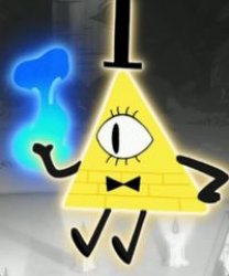 Bill Cipher Meme Template