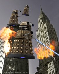 daleks in manhattan Meme Template