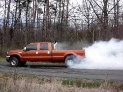 diesel truck burn out Meme Template