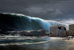 Tsunami Wave Meme Template