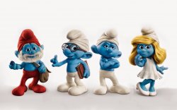 Smurfs Meme Template