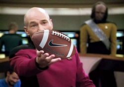 Picard Football Meme Template