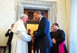 Pope Obama Meme Template