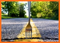 When you come to the fork in the road...SUCKERS will often take. Meme Template