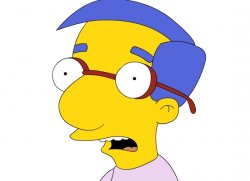 Milhouse une foué Meme Template