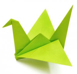 Origami Crane Meme Template