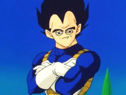 Like a Boss Vegeta Meme Template