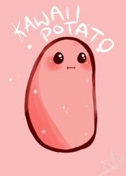 Kawaii Potato Meme Template