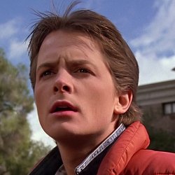Marty McFly Meme Template