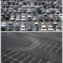 Parking lot Meme Template