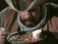 Cowboy Eating Beans Meme Template