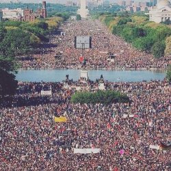 Million Man March Meme Template
