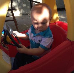 Road Rage Baby Meme Template